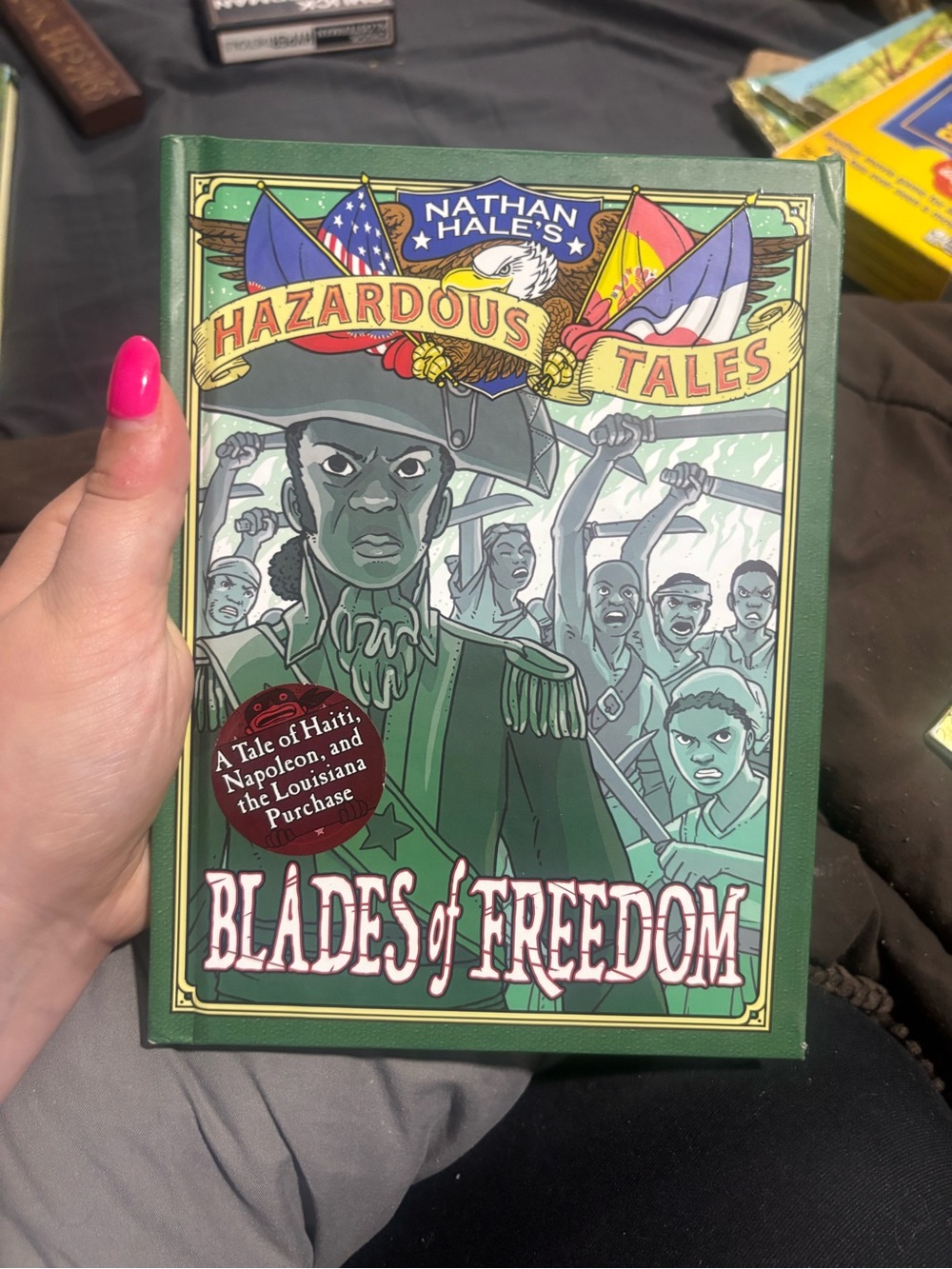 's Hazardous Tales: Blades of Freedom - Kids book